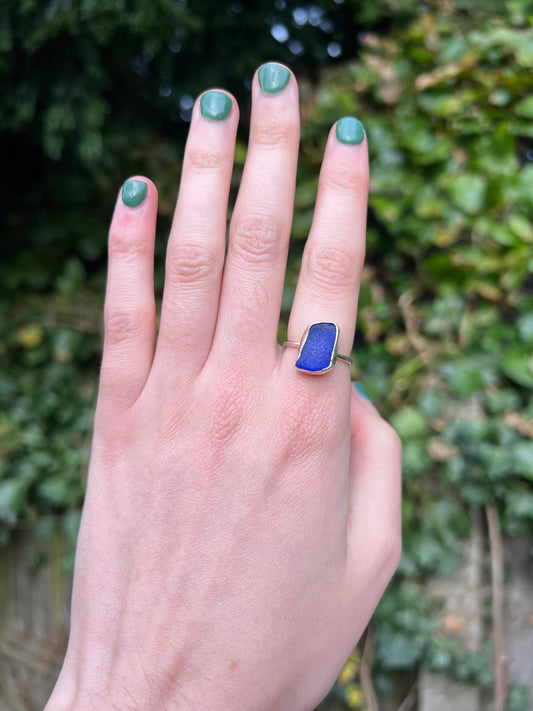 Seaglass ring