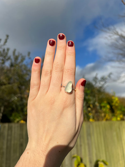 Seaglass ring