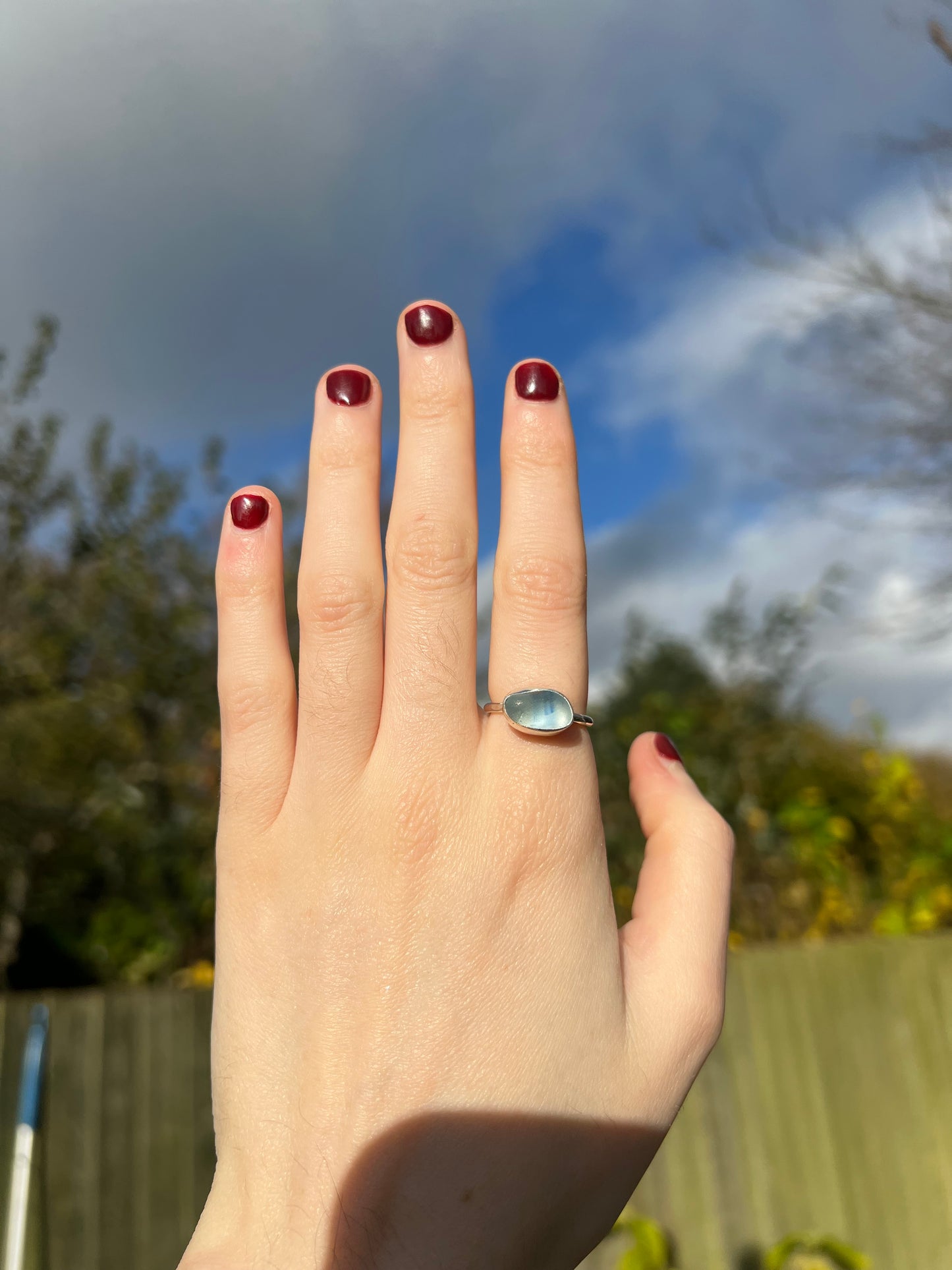 Seaglass ring