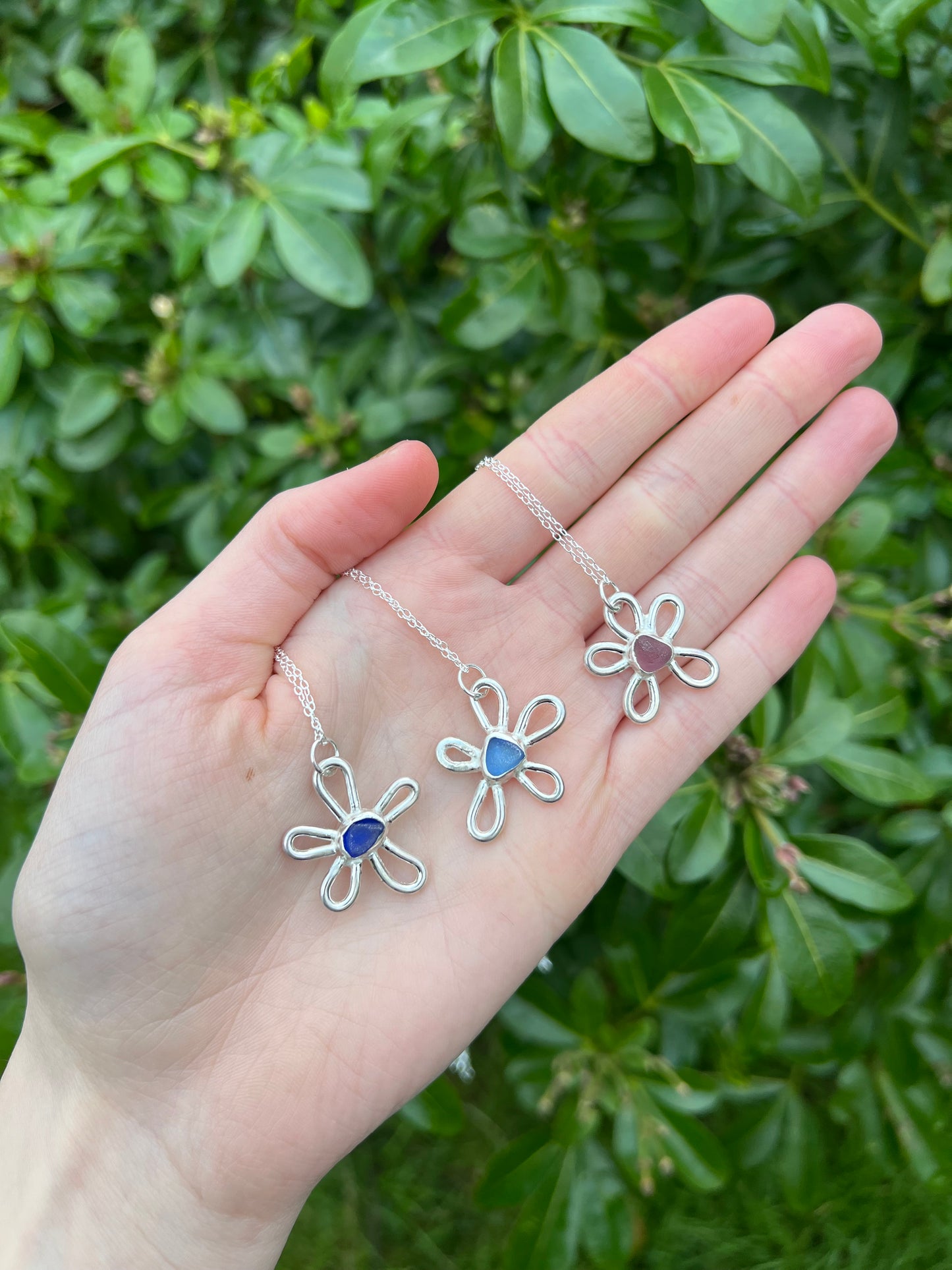 Flower necklaces 🌸