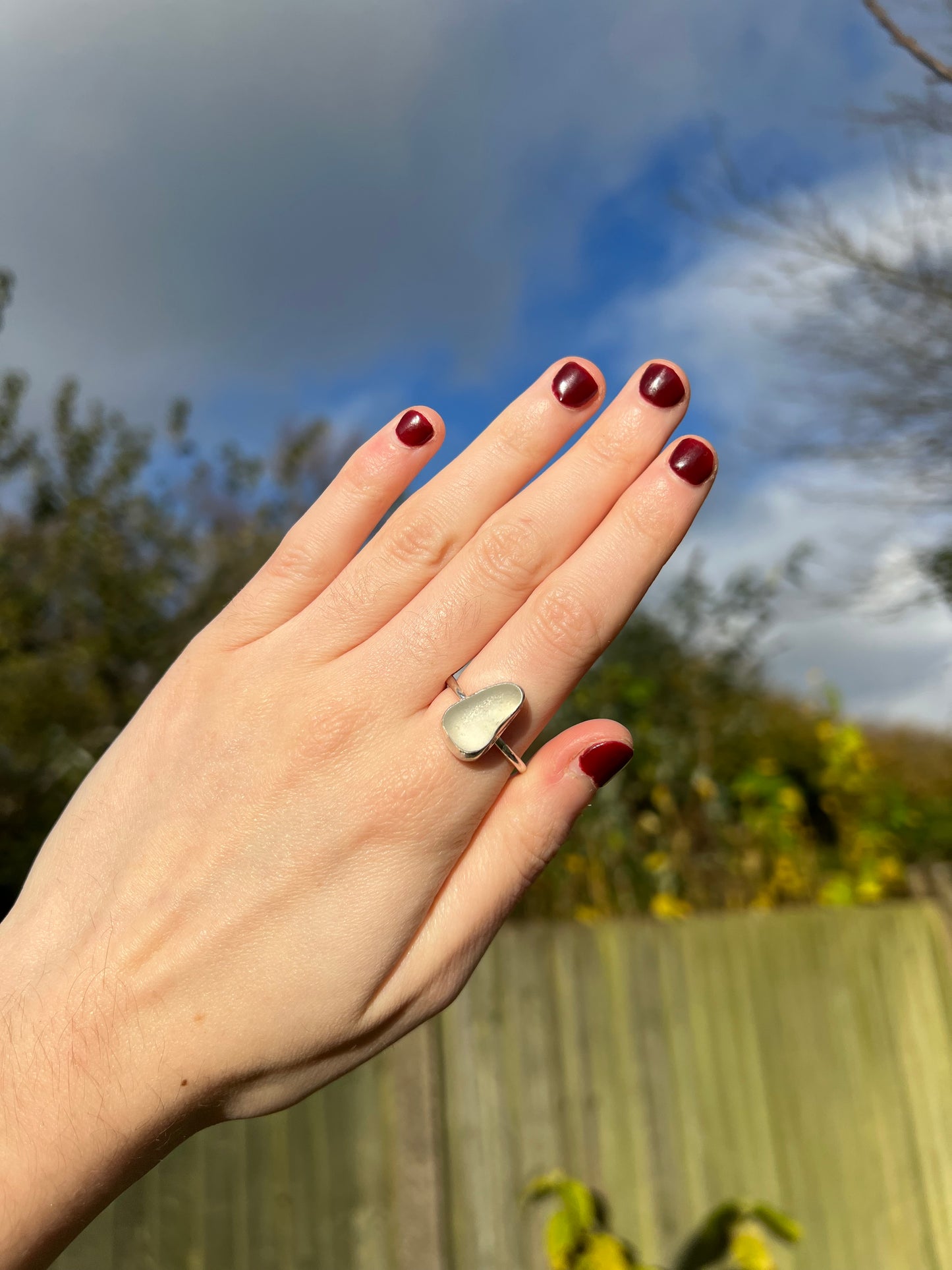 Seaglass ring